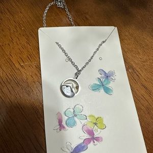 Religious Christian Jelwery Stainless Steel Mustard Seed Silver color